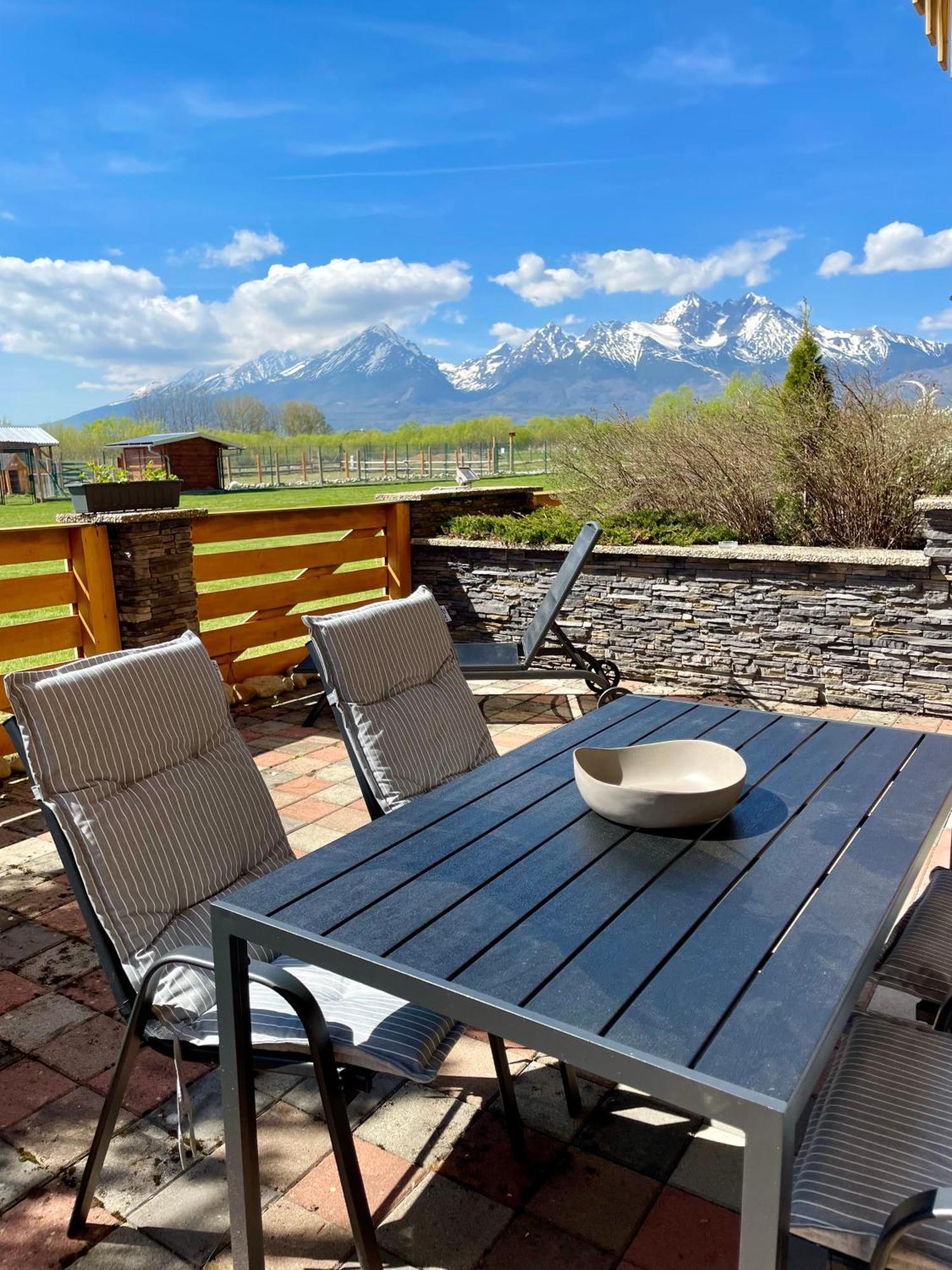 Apartment Jenny- Stunning View Of High Tatras Vel'ka Lomnica Exterior foto